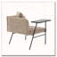Fauteuil de détente Lounge avec petite table et coussin de dossier-1527770856