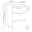 Coderre 40cm W Iron Bedside Table-75068130