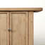 77“ Long Three Drawers Sideboard Weathered Natural
