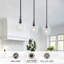 Luminaire suspendu 1 lumière en verre transparent à ondulation à intensité variable-131448904