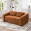 Canapé-lit escamotable pliable 71 po 2-en-1 avec accoudoirs et coussins de dossier, canapé-lit convertible en chenille désossé, avec matelas, lit de repos, canapé-lit, salon, chambre d'amis, dortoir-469981703-469981752