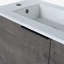 Meuble-lavabo de salle de bain avec lavabo 22 po pour petite salle de bain, meuble-lavabo flottant avec porte à fermeture en douceur-113178353