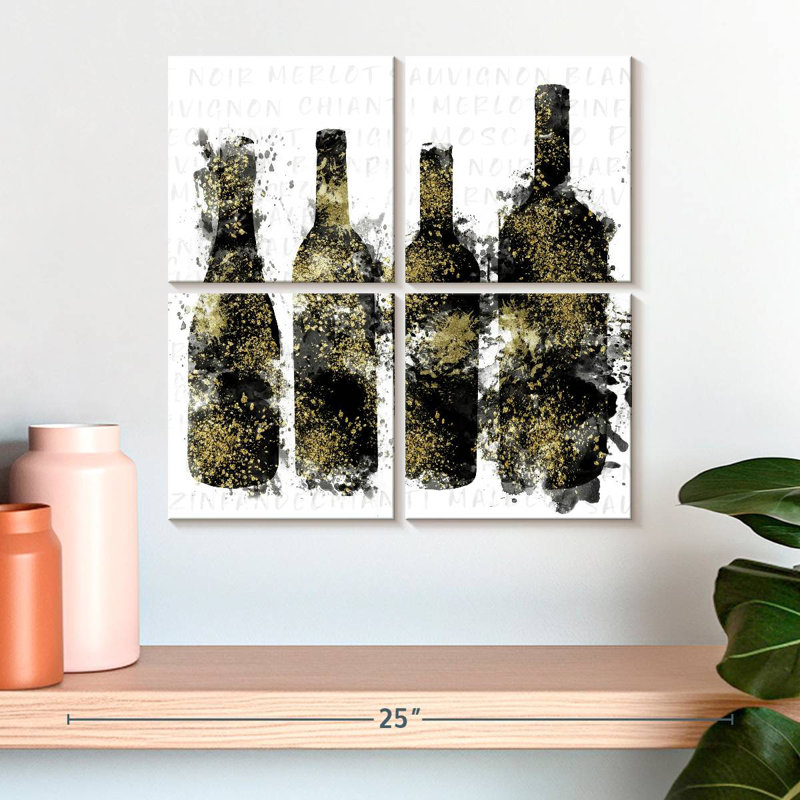 Yarlin Splash Of Wine I, H 18 po x l 18 po
