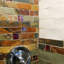 Carreau de mosaïque mural en ardoise / verre 12 po x 12 po