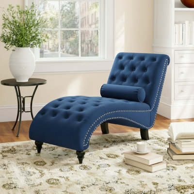 Ameerat Tufted Armless Chaise Lounge