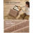 Small Folding Storage Ottoman, Foot Rest Stool, 12.2 X 16.1 X 12.2 Inches, Ottoman With Storage, For Living Room, Bedroom, Dorm-1559469382