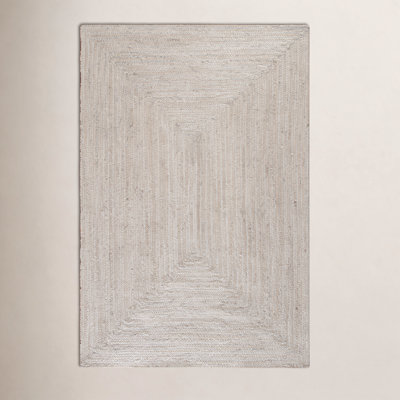 Gage Ivory Hand-Braided Jute Rug