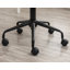 Chaise de bureau pivotante et capitonnée-805871688