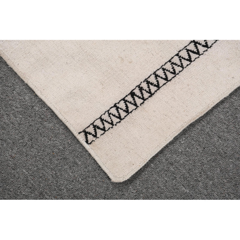 Tapis de porte turc rétro tissé à la main avec des motifs géométriques aux couleurs vives pour une décoration bohémienne