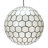 Abbington 1-Light Handcrafted Capiz Shell Globe Pendant-177897798-216706625