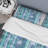 Blue and Purple Striped Pattern - Abstract Duvet Cover Set - Microfiber Polyester