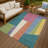 Machine Washable Indoor/Outdoor Chantille ACN2446 Geometric Rug-1661032181-1661032187