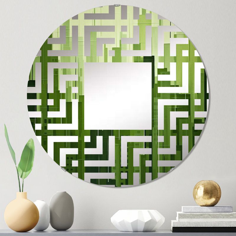 Miroir d'appoint Fern, 23,6 po x 23,6 po