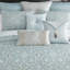 Ensemble d'édredon réversible en microfibre bleu Arezzo 6 pièces-75192511