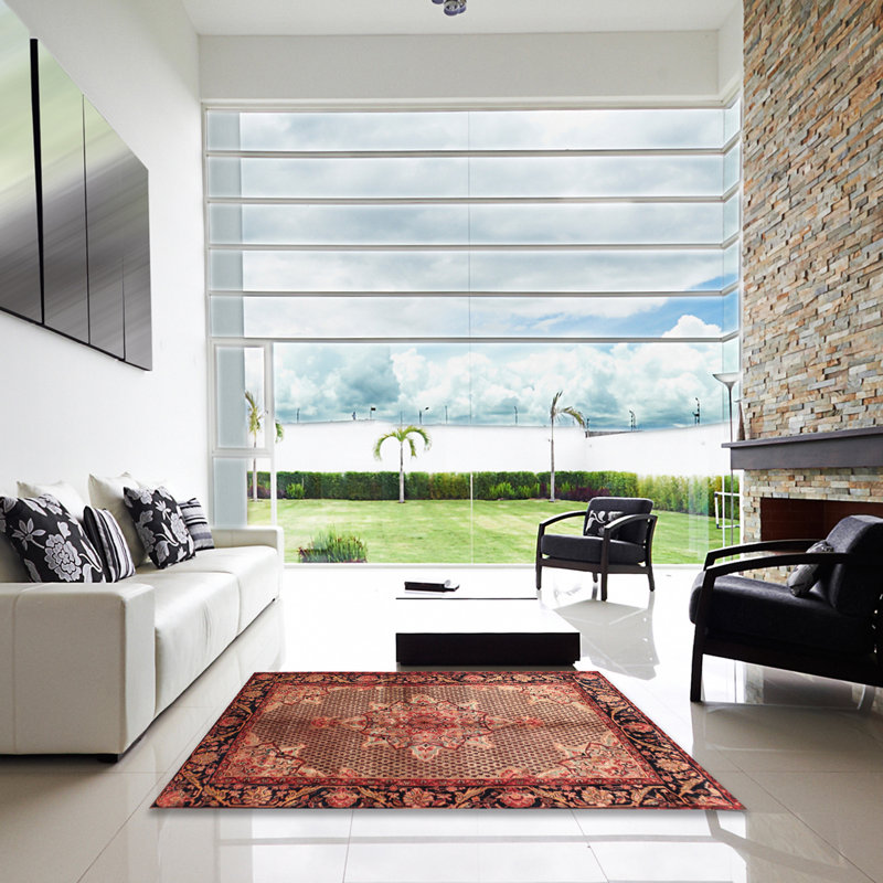 Yunus Oriental Indoor Rug, Square 4'