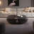 Modern simple cream style coffee table-104507673