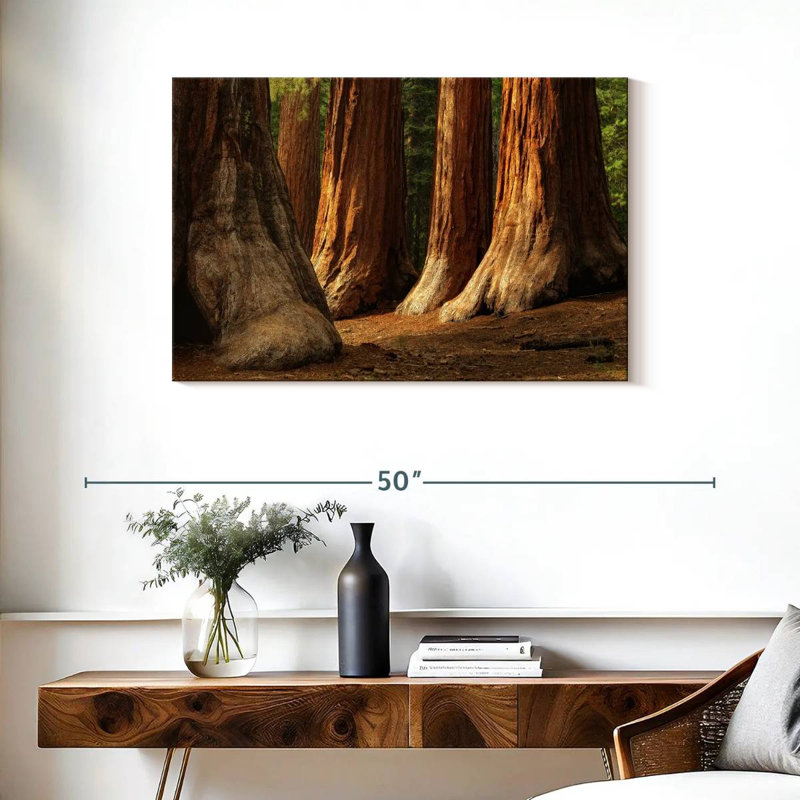 Harnek Ancient Sequoia Trees, 24" H x 36" W
