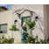 Palram - Canopia Lily Polycarbonate Clear Stationary Dome Door and Window Awning