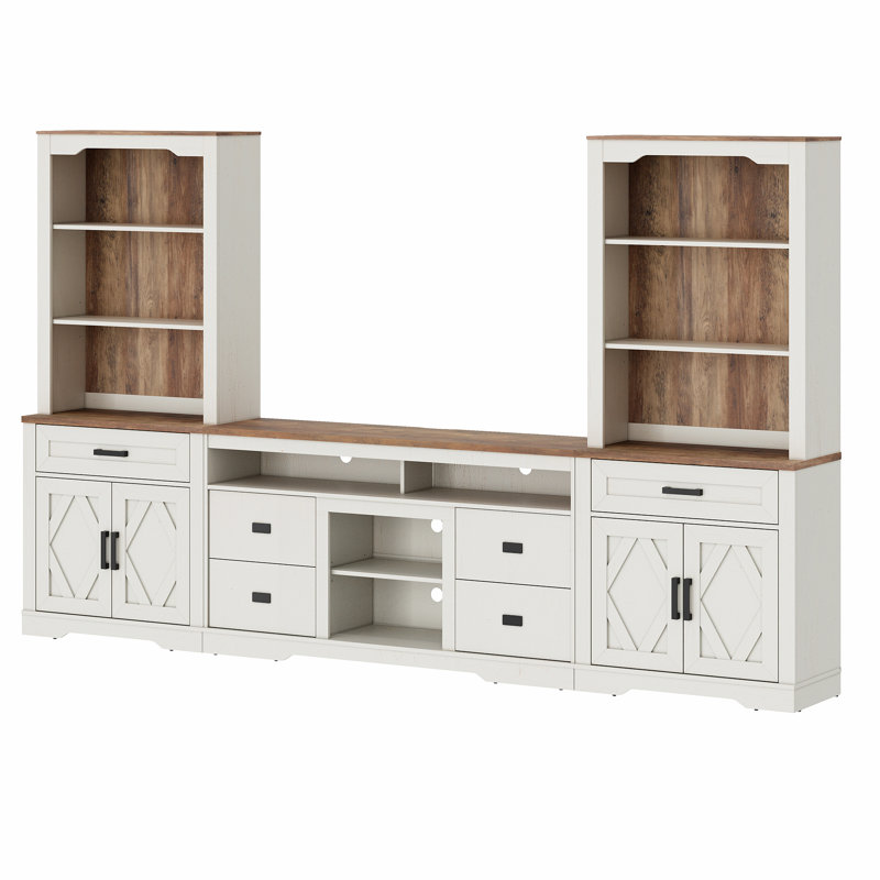 Meuble télé Laziza Elegant, Blanc