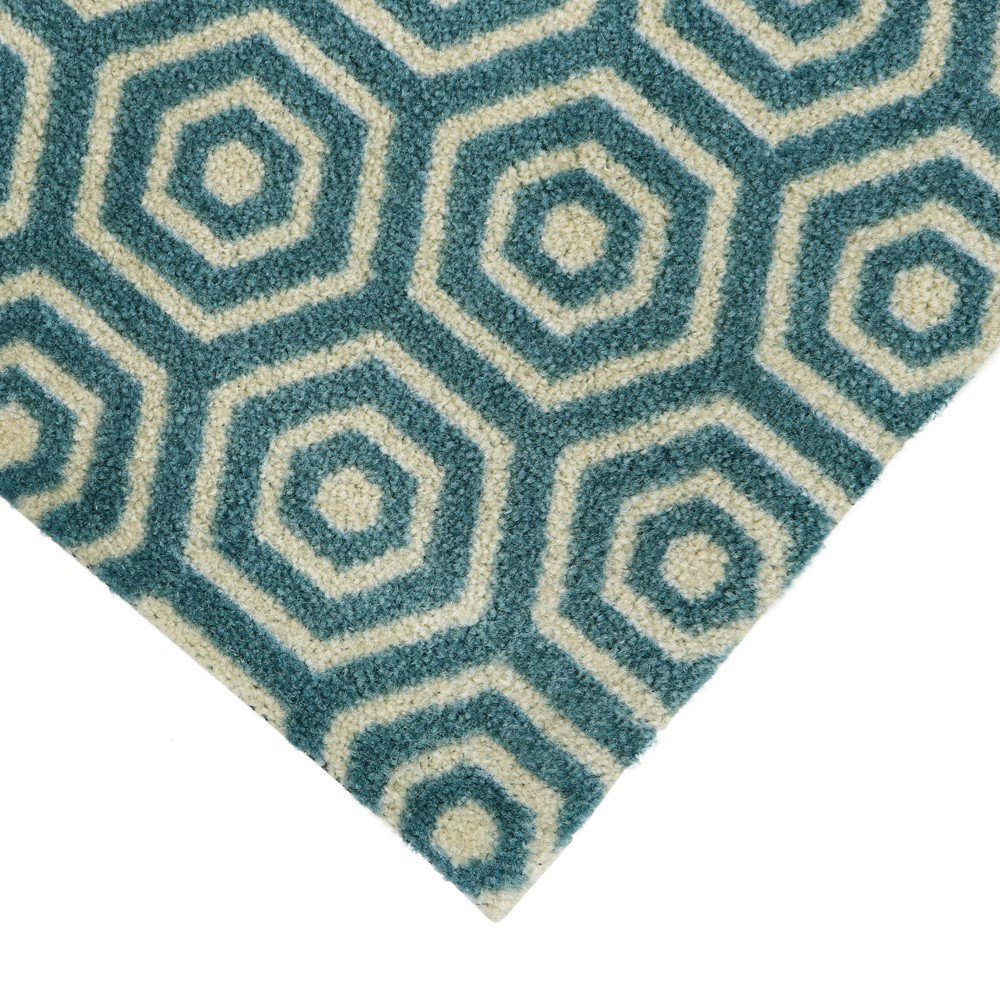 Non-Slip Geometric Indoor Doormat