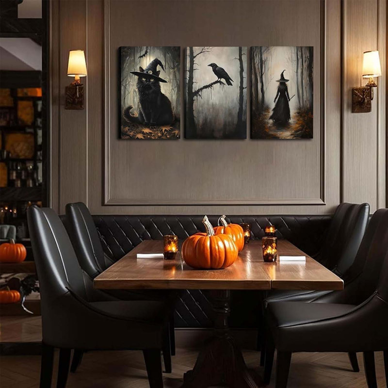 3 Piece Wrapped Canvas Print, 40cm H  x 30cm W