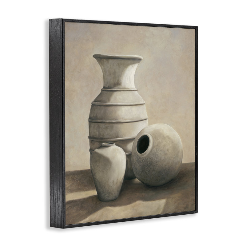 Giclée encadrée de natures mortes traditionnelles, conception d'André Mazo, H 14 po x l 11 po, Giclée encadrée noir minuit