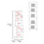 Garde-manger double blanc avec rangement ouvert
