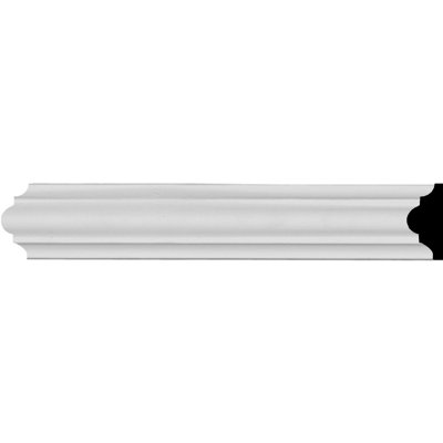 7/8"H x 1/2"P x 94 1/2"L Classic Panel Moulding