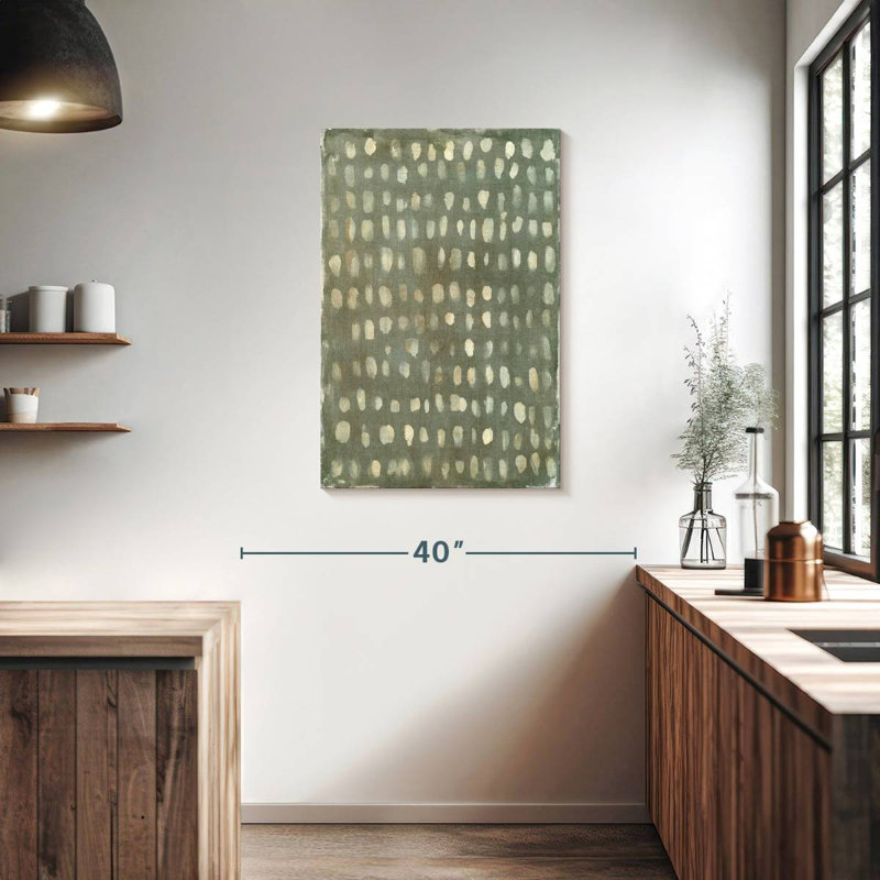 Oval Dot Pattern, 36" H x 24" W