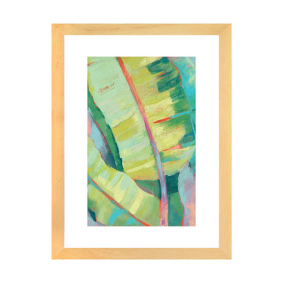 Reproduction d’art « vibrant Palm feuilles I » par Jennifer Goldberger