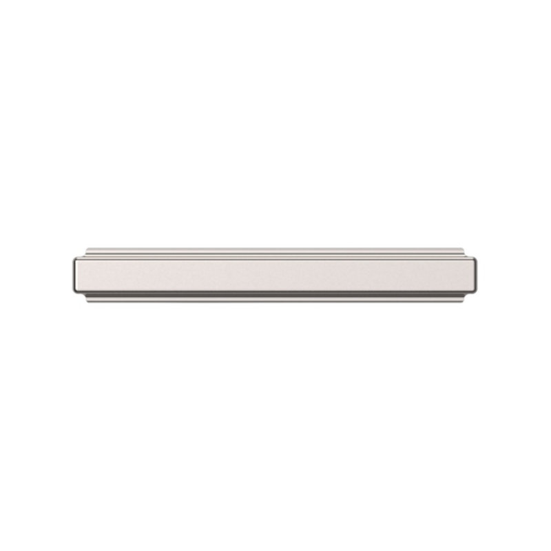 Polished Nickel Traditional Raised Appliance Pull with Mounting Hardware