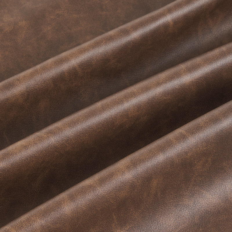 Faux Leather Heated Massage Chair, Brown