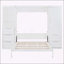 Grand lit escamotable mural avec placard-723709675
