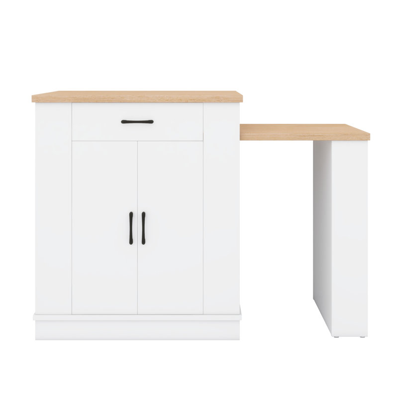 Console extensible intelligente avec rangement intégré - pouvant servir de table de salle à manger, de bar et de salon de thé