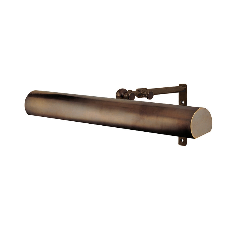 Vernon Dimmable Wall Mounted Picture Light, Distressed Bronze