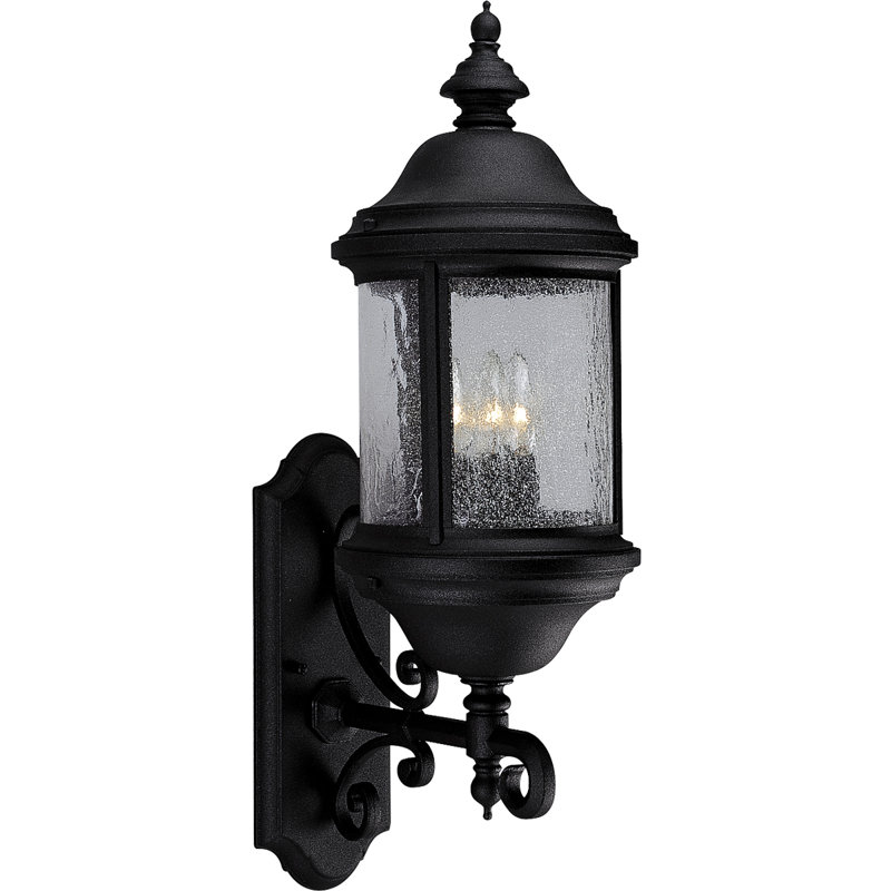 Antioca Wall Light, 26.5" H x 8.38" W, Black