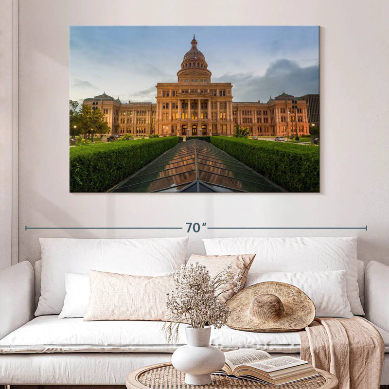 Kavia Austin, Texas Capitol, H 34 po x l 51 po