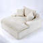 Canapé à coussin 51 po: deux coussins et un dossier