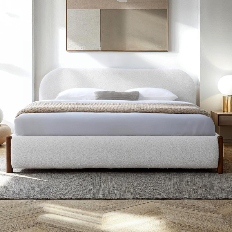 Valencia Upholstered Platform Bed, King