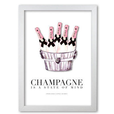 Moet Champagne Is A State Of Mind - Print