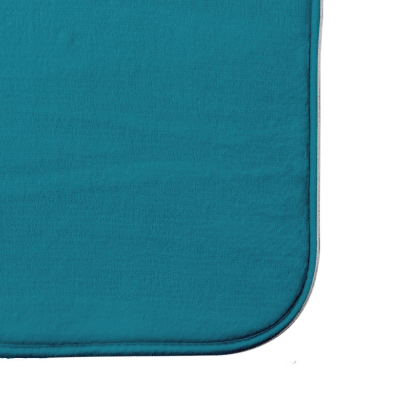 Tapis de bain Elena, Bleu, l 21 po x L 34 po