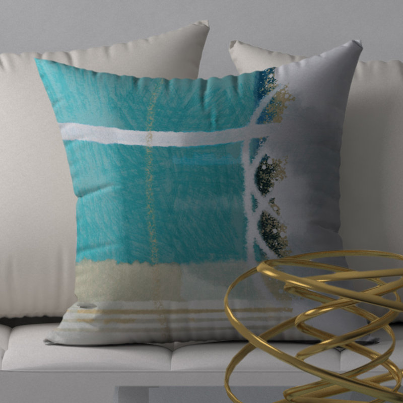 Housse de coussin carrée/insert, 24" X 24"