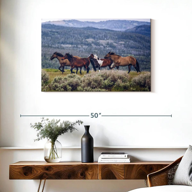 Brampt Mountain Horses, H 24 po x l 36 po