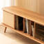 Meuble télé avec verre en rotin de bois-105968769-105968771