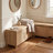 L-Shaped Entryway Bench With Storage