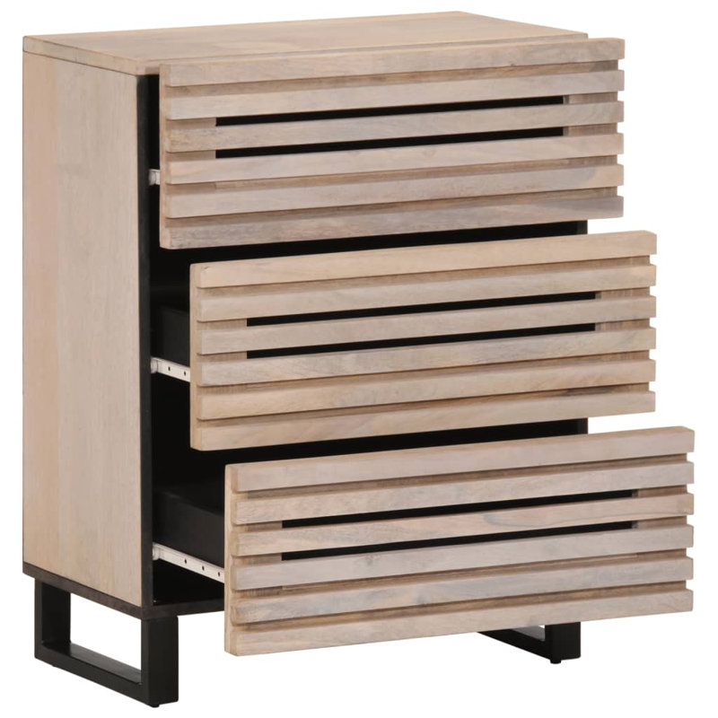 Briseis 60cm W 3 - Drawer Chest of Drawers, Light brown