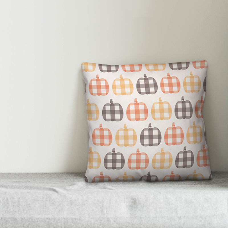 Coussin Plaid, Utilisation intérieure seulement, 16 po x 1 po