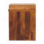 Mini table de chevet Newton avec tiroir et tablette ouverte, brun Newton-140945736