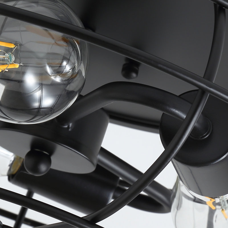 Plafonnier encastré cylindrique à 3 lumières