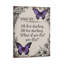 Papillon, question inspirante, encadré en bois, art mural, l 16 x L 20